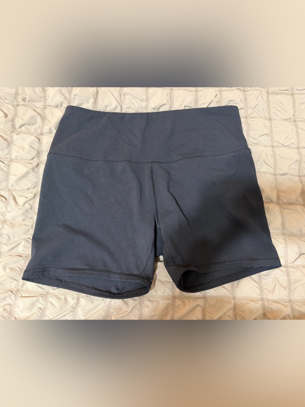 RBX Black High-Rise Bike Shorts